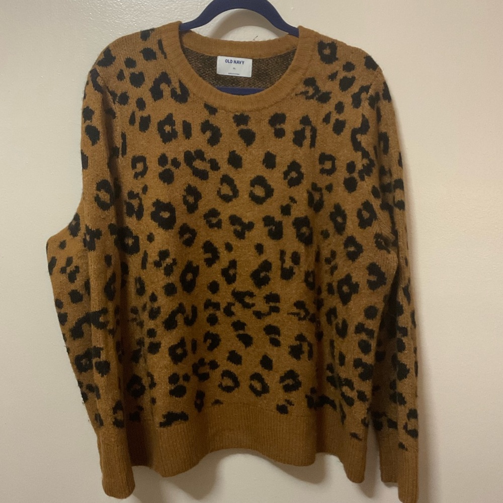 Cheetah Sweater
